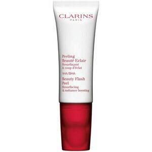Clarins Beauty Flash Peel tápláló és feltöltő peeling az arcra az azonnali élénkítésért 50 ml kép