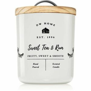 DW Home Farmhouse Sweet Tea & Rum illatgyertya 241 g kép
