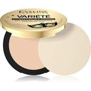 Eveline Cosmetics Variété ásványi kompakt púder applikátorral árnyalat 01 Light 8 g kép