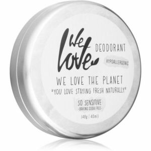 We Love The Planet You Love Staying Fresh Naturally So Sensitive organikus krémes dezodor az érzékeny bőrre 48 g kép