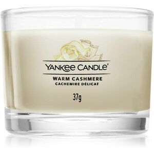 Yankee Candle Warm Cashmere viaszos gyertya glass 37 g kép