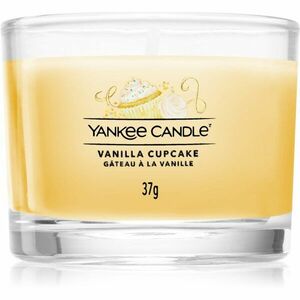 Yankee Candle Vanilla Cupcake viaszos gyertya glass 37 g kép