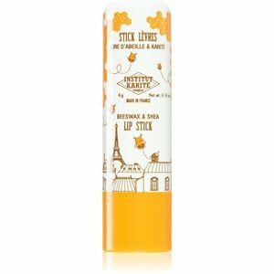 Institut Karité Paris Beeswax & Shea Lip Stick ajakbalzsam bambusszal illattal Vanilla 4 g kép