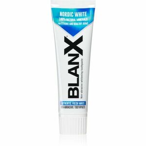 BlanX Nordic White fehérítő fogkrém ásványi anyagokkal 75 ml kép