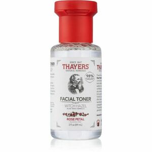 Thayers Mini Rose Petal Facial Toner nyugtató tonik arcra alkoholmentes 89 ml kép