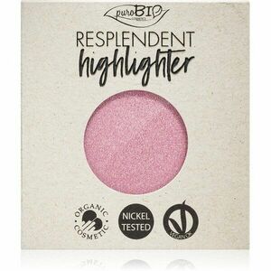 puroBIO Cosmetics Resplendent Highlighter krémes élénkítő készítmény utántöltő árnyalat 02 Pink 9 g kép