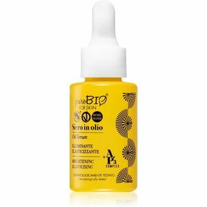 puroBIO Cosmetics Brightening Oil Serum élénkítő szérum a bőröregedés első jeleinek eltüntetésére 15 ml kép