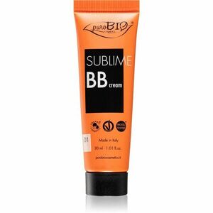 puroBIO Cosmetics Sublime BB Cream hidratáló BB krém árnyalat 01 30 ml kép