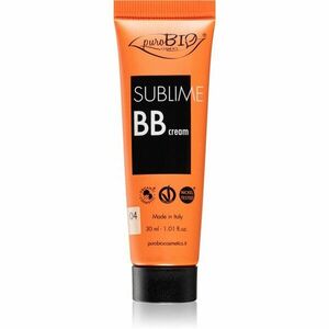puroBIO Cosmetics Sublime BB Cream hidratáló BB krém árnyalat 04 30 ml kép