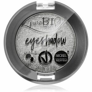 puroBIO Cosmetics Compact Eyeshadows szemhéjfesték árnyalat 23 Silver 2, 5 g kép