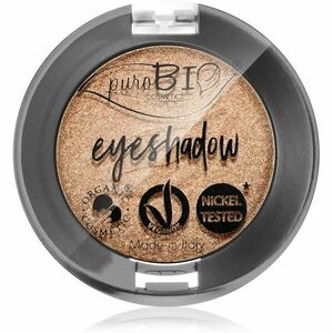 puroBIO Cosmetics Compact Eyeshadows szemhéjfesték árnyalat 01 Sparkling Wine 2, 5 g kép
