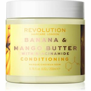 Revolution Haircare Hair Mask Banana & Mango Butter intenzív ápoló maszk hajra 200 ml kép