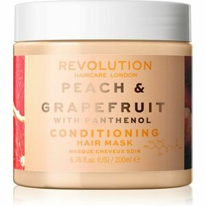 Revolution Haircare Hair Mask Peach & Grapefruit hidratáló és világosító maszk hajra 200 ml kép