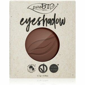 puroBIO Cosmetics Compact Eyeshadows szemhéjfesték utántöltő árnyalat 03 Brown 2, 5 g kép