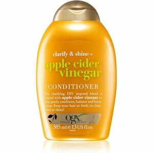 OGX Apple Cider Vinegar tisztító kondicionáló a fénylő és selymes hajért 385 ml kép
