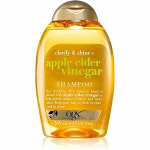 OGX Apple Cider Vinegar tisztító sampon a fénylő és selymes hajért 385 ml kép