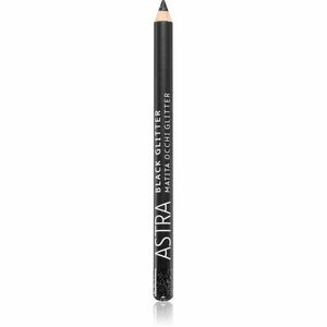 Astra Make-up Black Glitter csillogó szemhéjtus ceruzában árnyalat Deep Black 1, 1 g kép