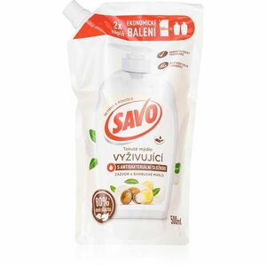Savo Shea Butter & Ginger folyékony szappan utántöltő 500 ml kép
