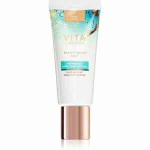 Vita Liberata Beauty Blur Face színezett önbarnító krém élénk és hidratált bőr árnyalat Light 30 ml kép