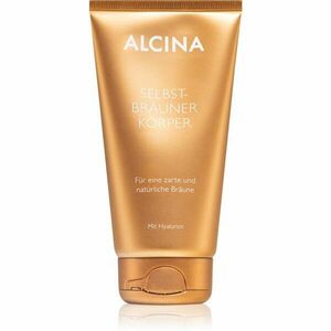 Alcina Self-tanning Body Cream hidratáló önbarnító krém testre 150 ml kép