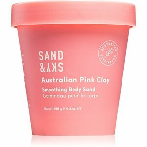 Sand & Sky Australian Pink Clay Smoothing Body Sand élénkítő testpeeling 180 g kép