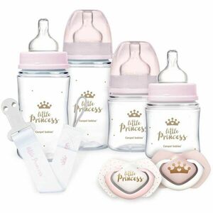 Canpol babies Royal Baby Set ajándékszett gyermekeknek születéstől kezdődően Pink 1 db kép