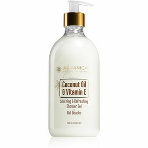 Arganicare Coconut Oil & Vitamin E bőrlágyító tusfürdő gél 500 ml kép