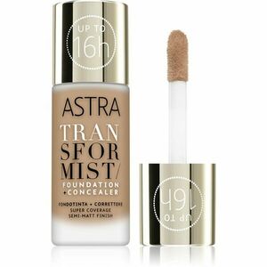 Astra Make-up Transformist tartós alapozó árnyalat 04W Ginger 18 ml kép