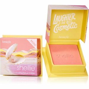 Benefit Shellie WANDERful World Mini púderes arcpír árnyalat Warm-seashell pink 2, 5 g kép