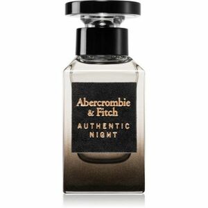 Abercrombie & Fitch Authentic Night Men Eau de Toilette uraknak 50 ml kép