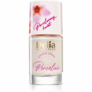 Delia Cosmetics Porcelain körömlakk 2 az 1-ben árnyalat 03 Salmon Pink 11 ml kép
