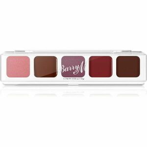 Barry M Mini Palette krémes szemhéjfesték árnyalat The Berries 5, 1 g kép