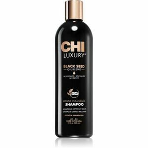 CHI Luxury Black Seed Oil Gentle Cleansing Shampoo finom állagú tisztító sampon 355 ml kép