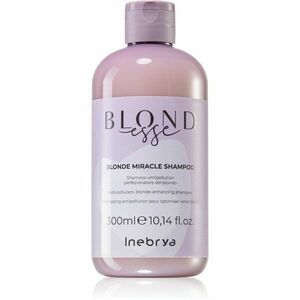 Inebrya BLONDesse Blonde Miracle Shampoo Tisztító méregtelenítő sampon szőke hajra 300 ml kép