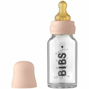 BIBS Baby Glass Bottle 110 ml cumisüveg Blush 110 ml kép
