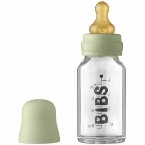 BIBS Baby Glass Bottle 110 ml cumisüveg Sage 110 ml kép