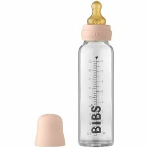 BIBS Baby Glass Bottle 225 ml cumisüveg Blush 225 ml kép
