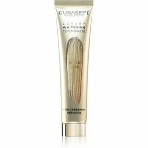 Curasept Gold Lux Toothpaste fehérítő fogkrém aktív szénnel kép