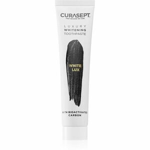 Curasept White Lux Toothpaste fehérítő fogkrém aktív szénnel 75 ml kép