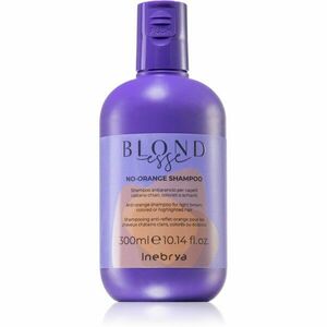 Inebrya BLONDesse No-Orange Shampoo tápláló sampon semlegesítő réz alaptónusok 300 ml kép