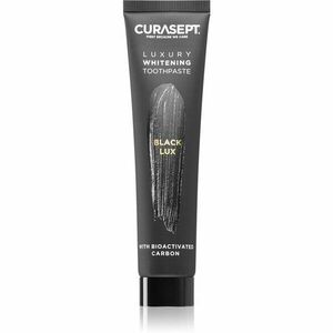Curasept Black Lux fekete fogfehérítő fogkrém fehérítő hatással 75 ml kép