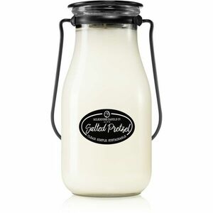 Milkhouse Candle Co. Creamery Salted Pretzel illatgyertya Milkbottle 397 g kép
