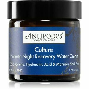 Antipodes Culture Probiotic Night Recovery Water Cream intenzív revitalizáló hidratáló arckrém probiotikumokkal 60 ml kép