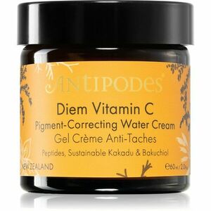 Antipodes Diem Vitamin C Pigment-Correcting Water Cream élénkítő hidratáló krém a pigment foltok ellen 60 ml kép