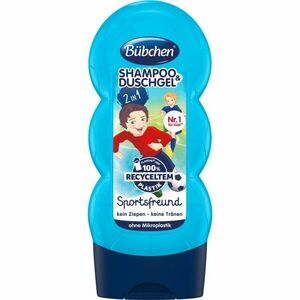 Bübchen Kids Shampoo & Shower sampon és tusfürdő gél 2 in 1 Sport´n Fun 230 ml kép