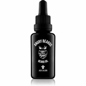 Angry Beards Jack Saloon Beard Oil szakáll olaj 30 ml kép