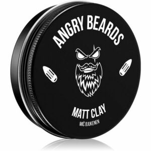 Angry Beards Matt Clay Mič Bjukenen hajformázó agyag 120 g kép