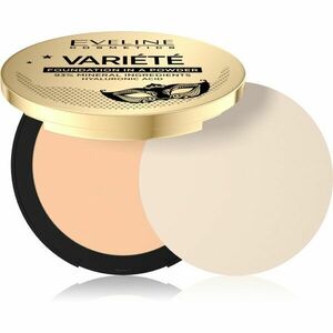 Eveline Cosmetics Variété ásványi kompakt púder applikátorral árnyalat 02 Natural 8 g kép