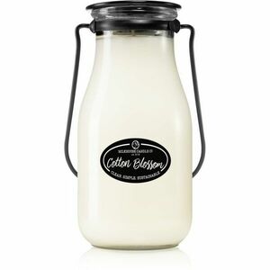 Milkhouse Candle Co. Creamery Cotton Blossom illatgyertya Milkbottle 397 g kép