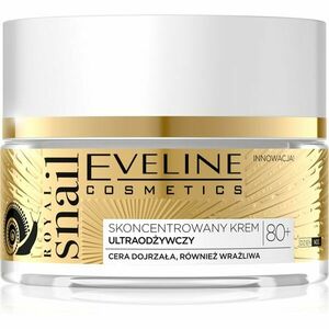 Eveline Cosmetics Royal Snail intenzíven tápláló krém a mély ráncokra 80+ 50 ml kép